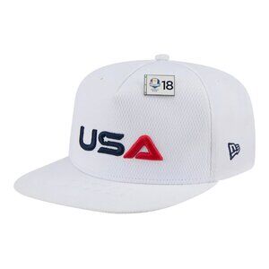 New Era 2025 Ryder Cup Team Uniform Practice 59Fifty A-Frame Fitted Hat in White